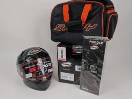 SUOMI Motorradhelm Casco S1-XR GP Carbon