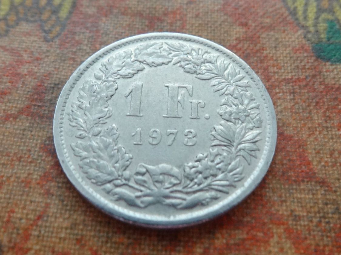 Tutti le monete: 1 Fr. 1973 – Usato da Romanel-sur-Lausanne venduto da Swift13