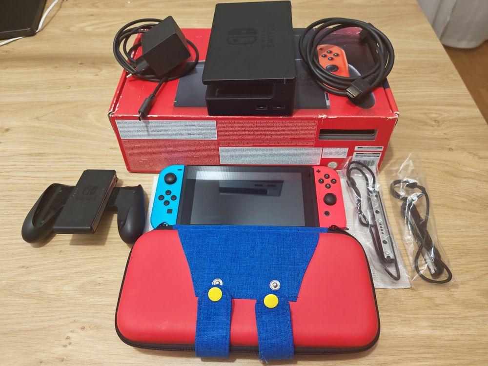 Nintendo Switch & Switch pro controller & micro SD card 128G (Gebraucht ...