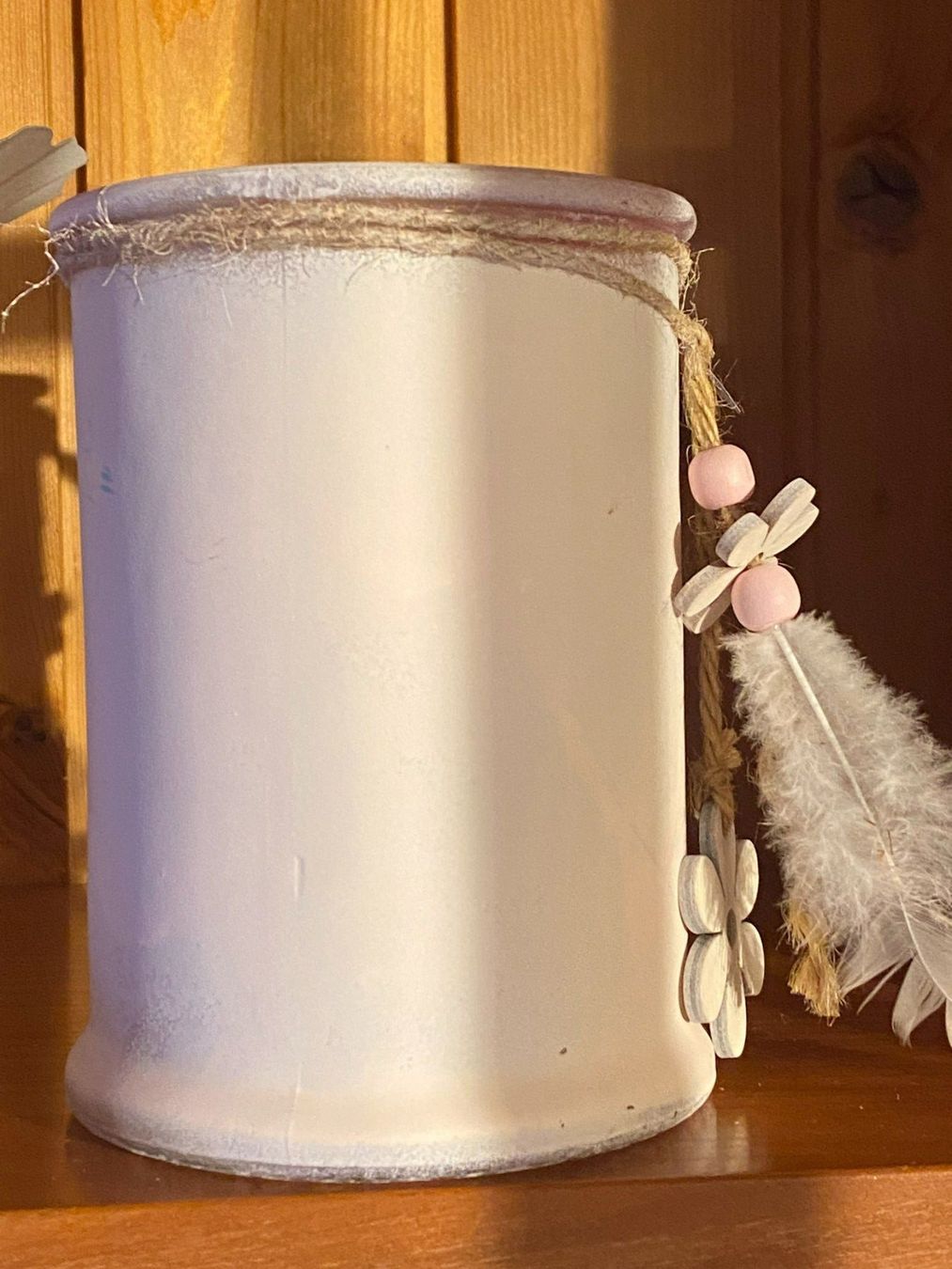Portacandele: Windlicht -Glas,Shabby Chic-Rosa.2er-Set – Nuovo (secondo la descrizione) da Meienried venduto da ManuelaBoutique 7