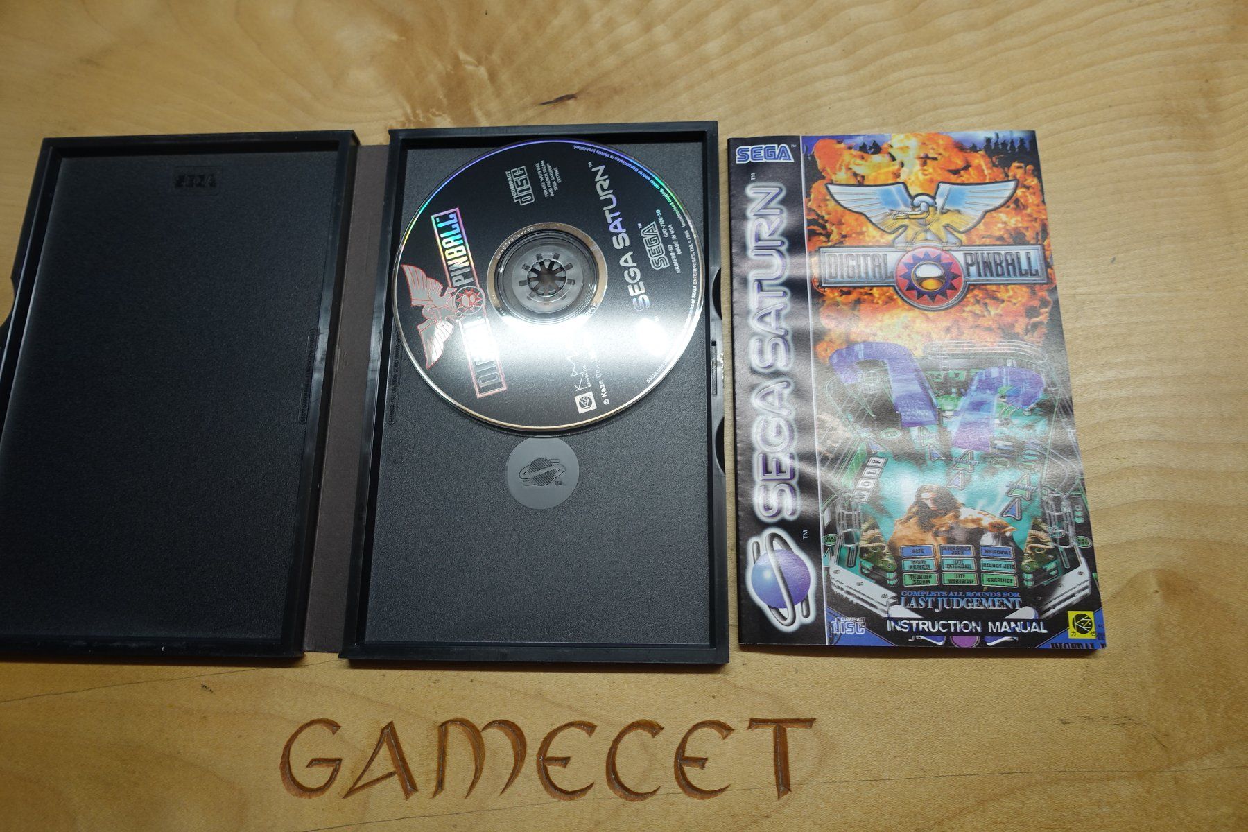 Sega Giochi: Digital Pinball - Sega Saturn – Usato da Steinach venduto da Gamecet 3