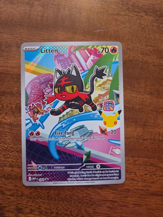 Litten 044 Pokemon First partner collection EN (Gebraucht) in männedorf ...