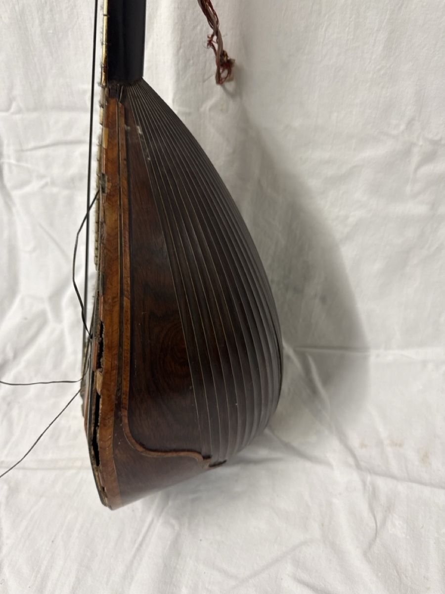 Strumenti musicali: Alte Mandoline mit schöner Einlage - defekt! – Difettoso da Rickenbach b. Wil venduto da Keks42 4