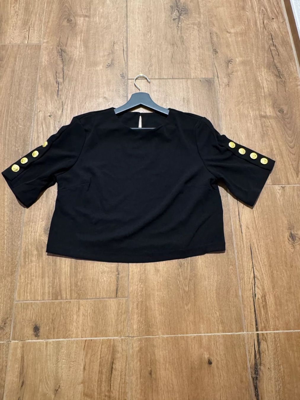 Camicette: Bluse - Tshirt Schwarz M neu – Nuovo (secondo la descrizione) da Lachen SZ venduto da nathiisch