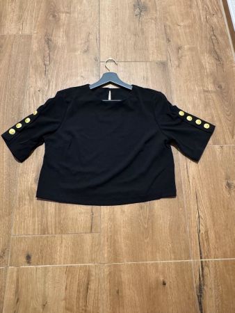 Bluse - Tshirt Schwarz M neu