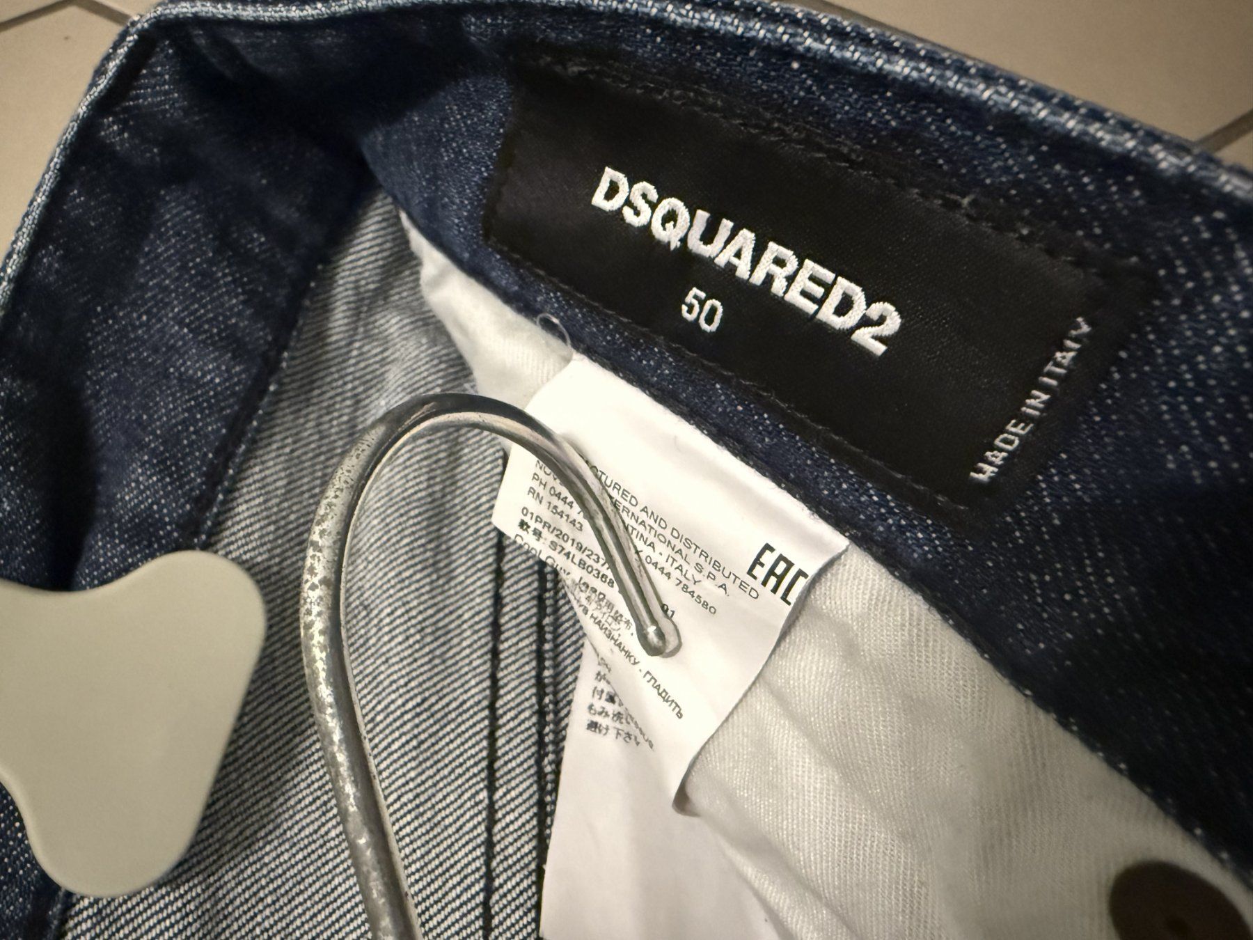 Dsquared2 Jeans: Dsquared2 Herren Jeans Gr. 50 – Usato da Zürich venduto da SEDRAEN 3