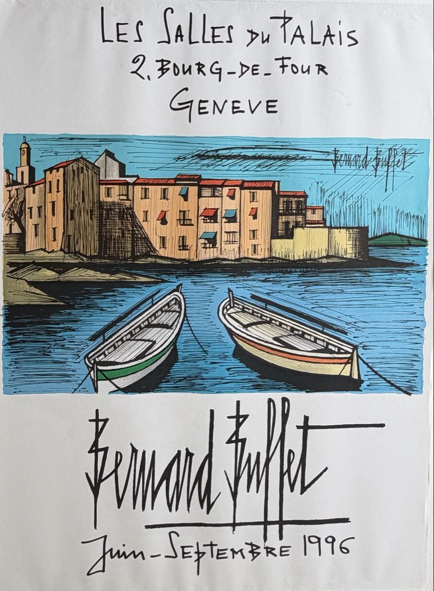 Grafiken & Lithographien: Rare litho/affiche de Bernard Buffet 1996 – Gebraucht aus le landeron von cance-lara 1