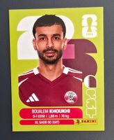 QAT 6 - Boualem Khoukhi - Panini FIFA World Cup 2026 UE