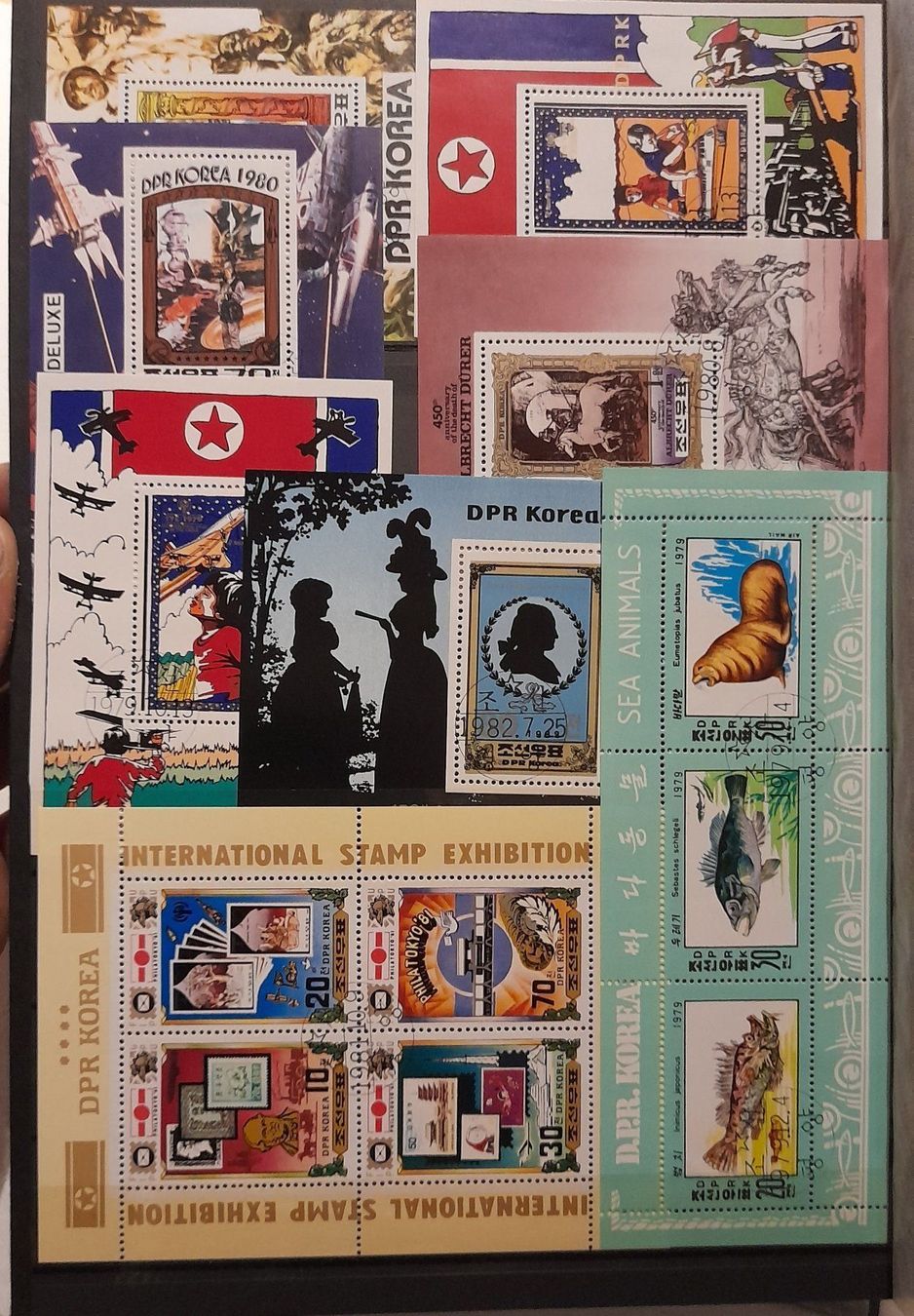 Tutti i francobolli: 16 Blocks Korea – Usato da Balgach venduto da SIMEON27 1