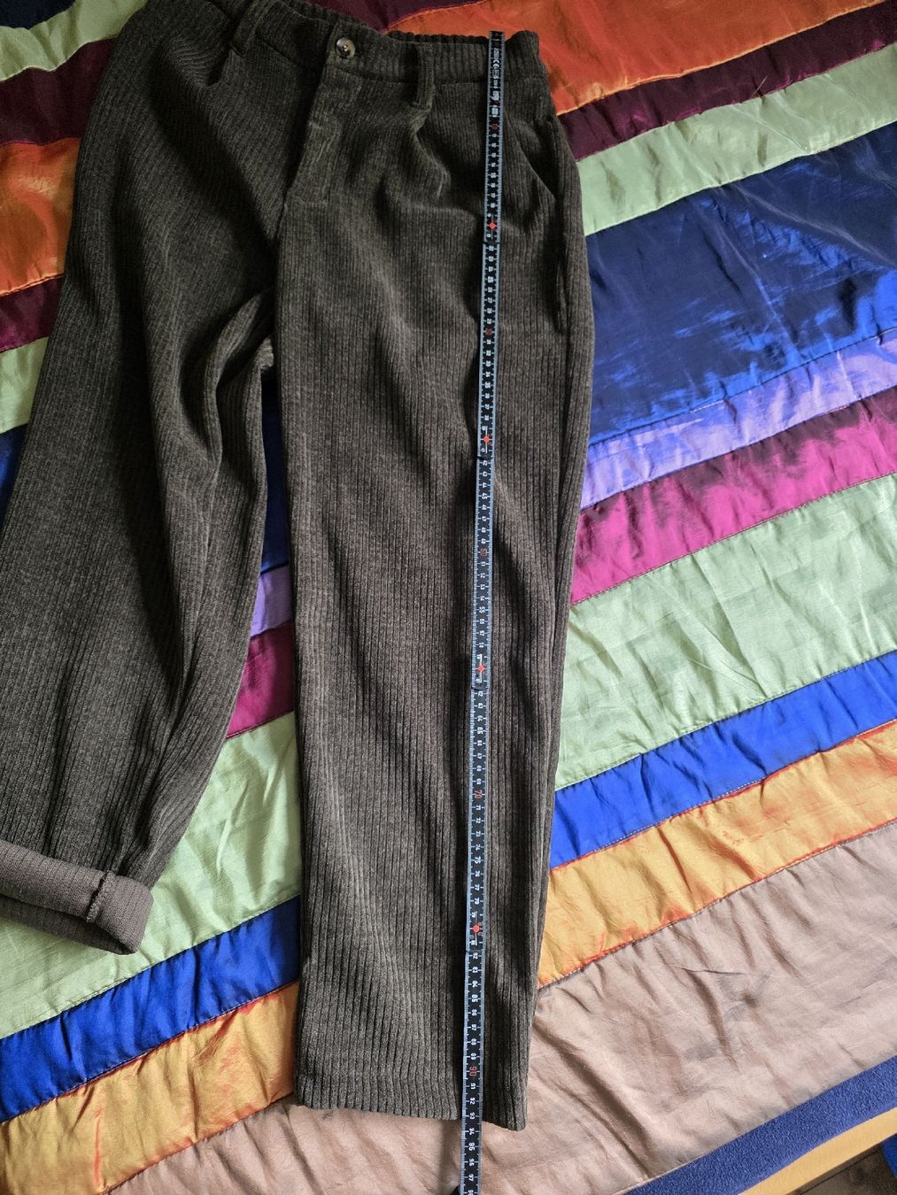 Pantaloni: Cordhose dunkelbraungrau – Nuovo (secondo la descrizione) da Luchsingen venduto da durscheina 2