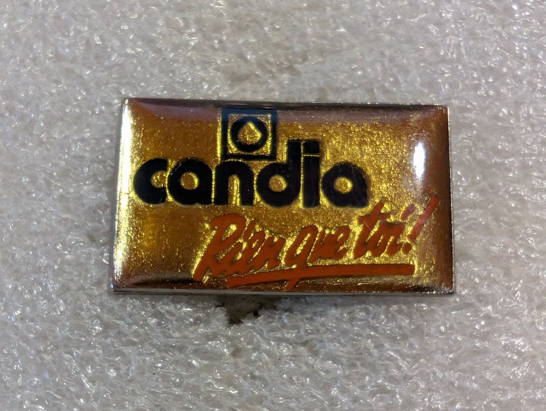 Placchette & Badge: Ansteckpin 228: Candia – Usato da Oppligen venduto da Pin-Fall-Shop