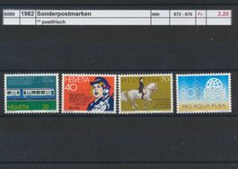 1982 "Sonderpostmarken", ** postfrisch