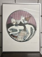 Romina Wettmeister Katzenbild gerahmt