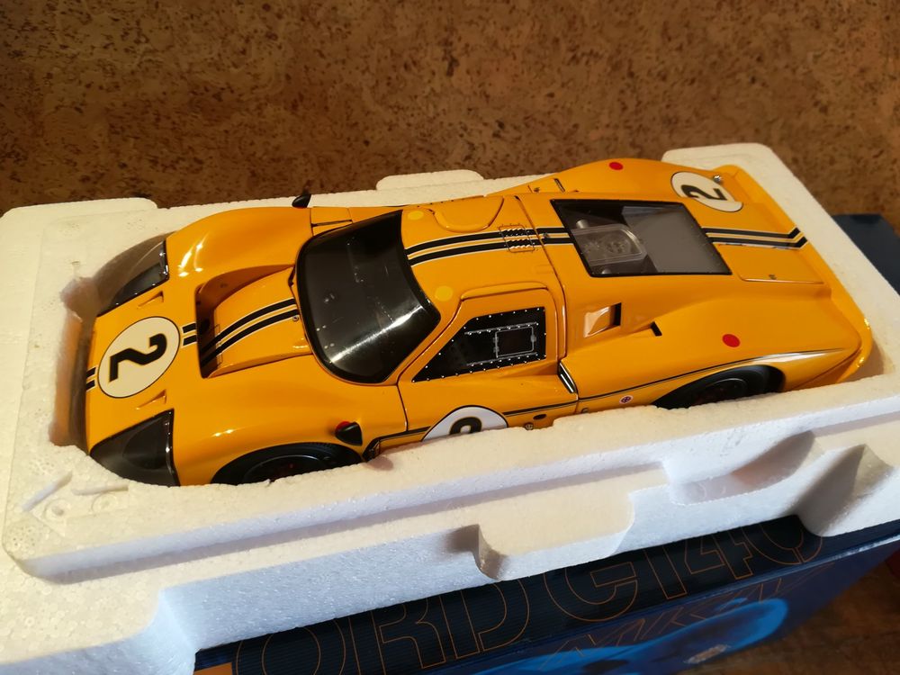 Ford MK4 1 24 Heures du Mans 1967 Winner Spark 18LM67 - Miniatures Autos Motos