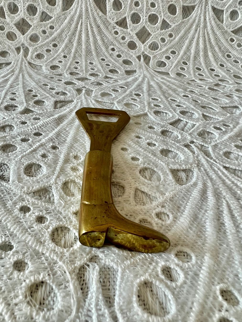 Apribottiglie & Tappi per chiusura: Vintage Messing Flaschenöffner – Usato da Frenkendorf venduto da Only1 2