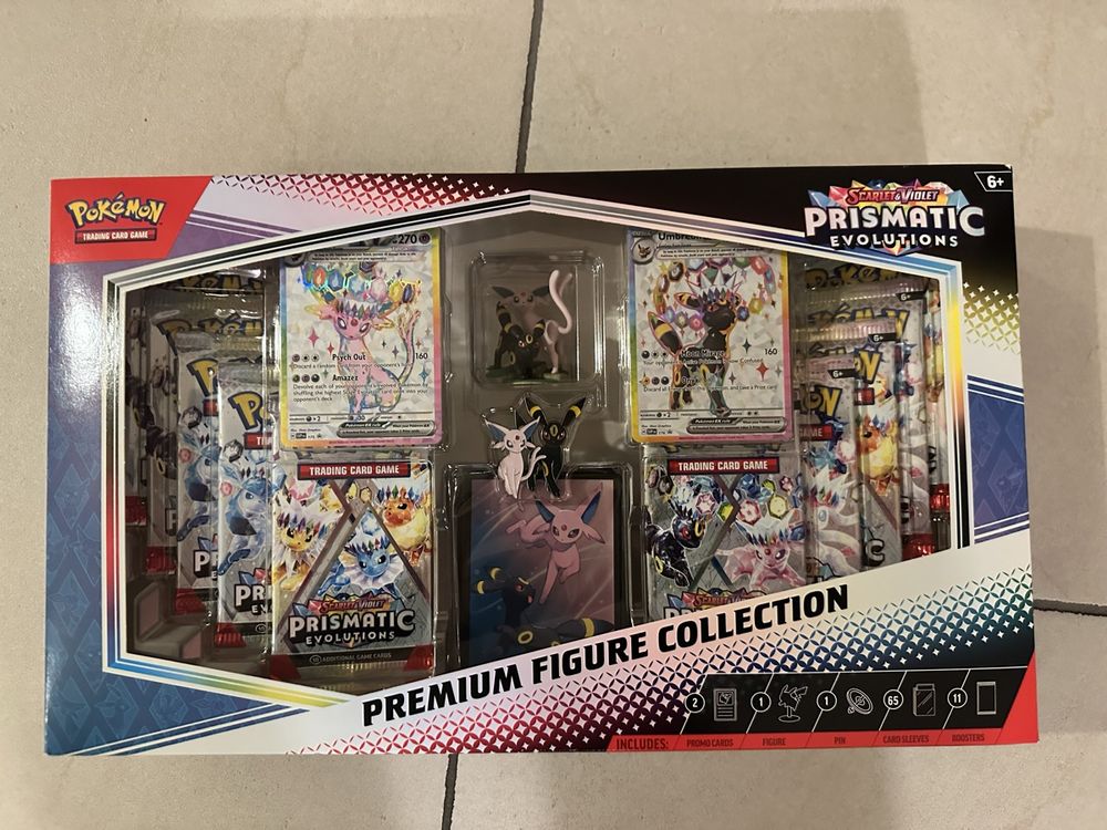 Pokémon Prismatic Evolutions Premium Figure Collection (Neu und ...