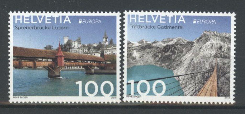Tutti i francobolli: 2018, Sondermarken Europa ** – Usato da Willisau venduto da Vollstempel