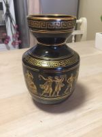 schöne Neofitou Vase mit 24K Gold-Handge