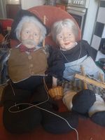 Marionetten Paar Grosseltern Figuren