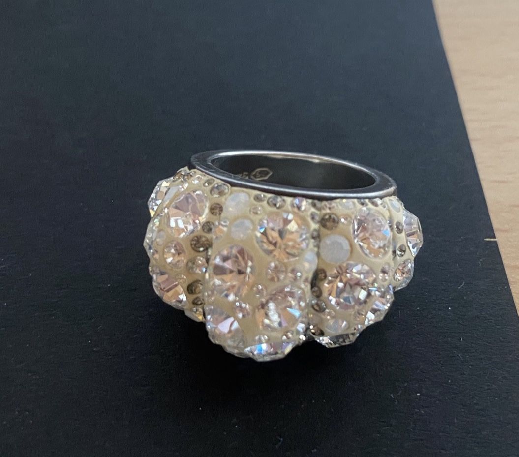 Swarovski Anelli: Daniel Swarovski wunderschöner Ring Gr. 58/XL 925 Silber – Usato da Pfäffikon SZ venduto da Anita8808 2