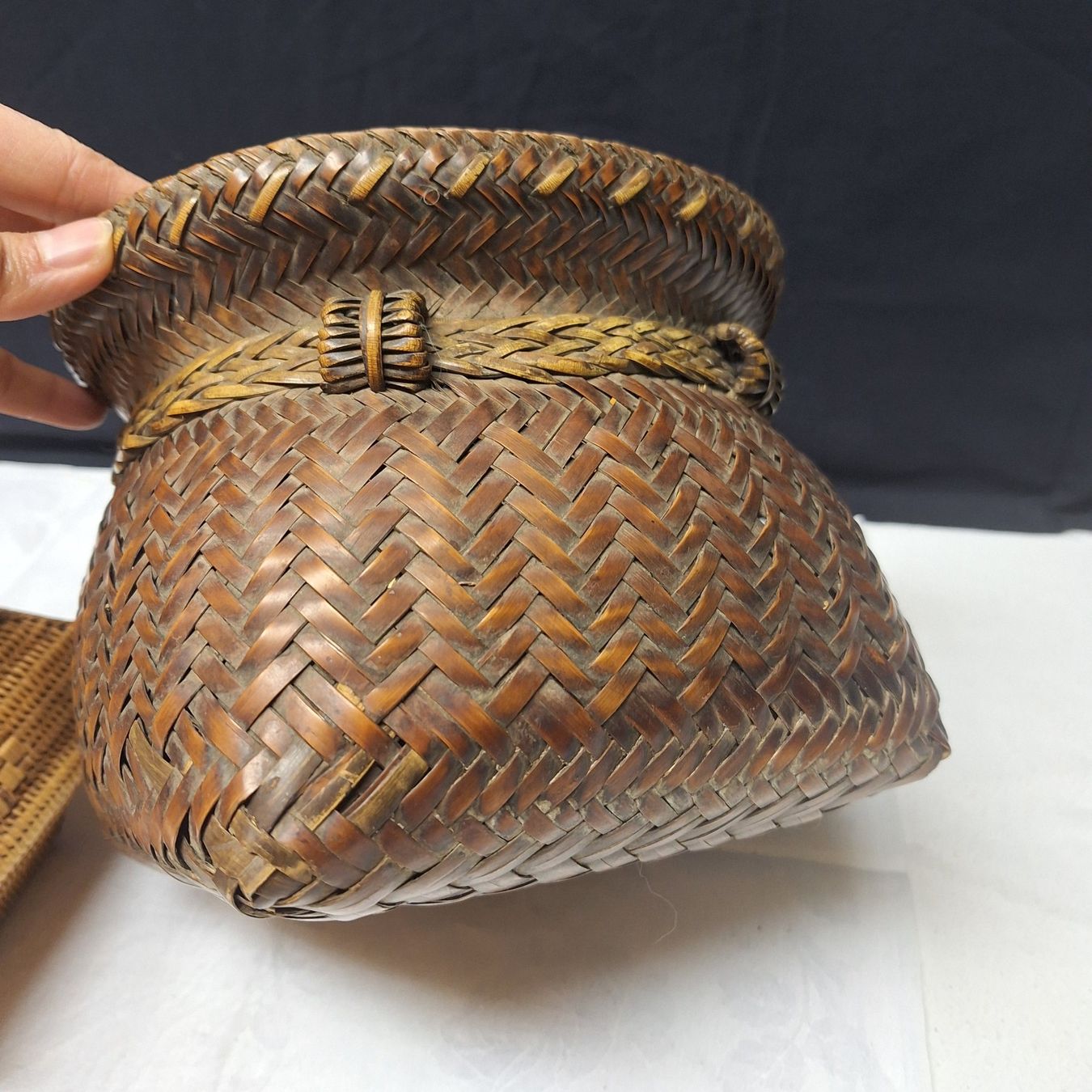 Altro in Antiquarato & Arte: Korbware aus Asien, Bali, Philippinen, Körbe, Flechtware – Usato da Winterthur venduto da Goldpipau 7