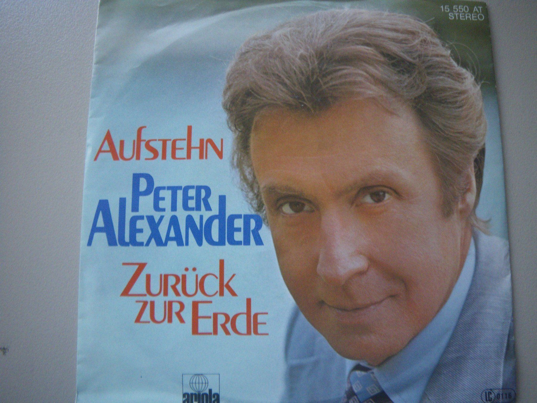 Dischi in vinile: Vinyl-Single Peter Alexander - Aufstehn – Usato da Langenthal venduto da Modo39