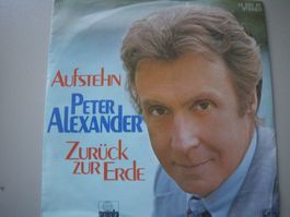 Vinyl-Single Peter Alexander - Aufstehn