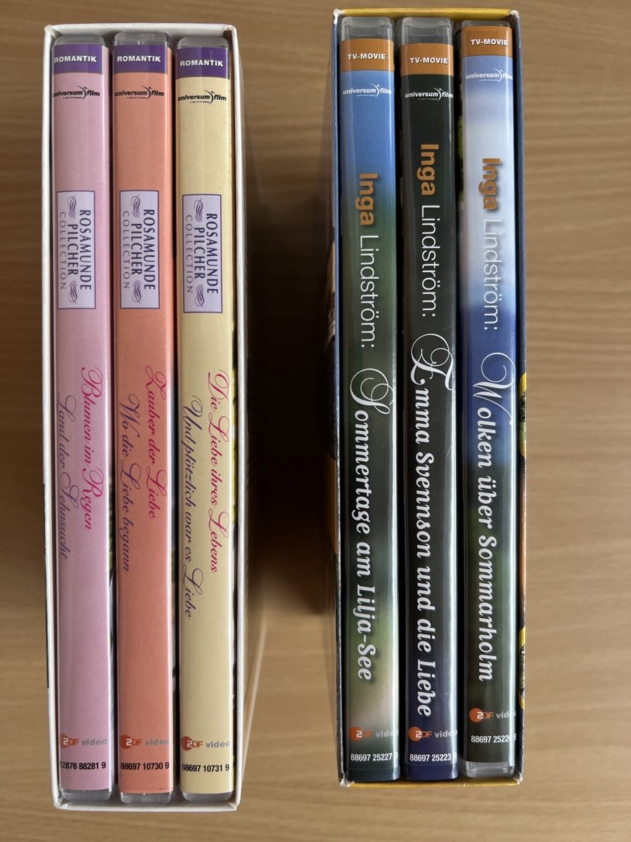 Tutti i DVDs: Dvd Inga Lindström und Rosemunde Pilcher – Usato da Näfels venduto da Madresue 1