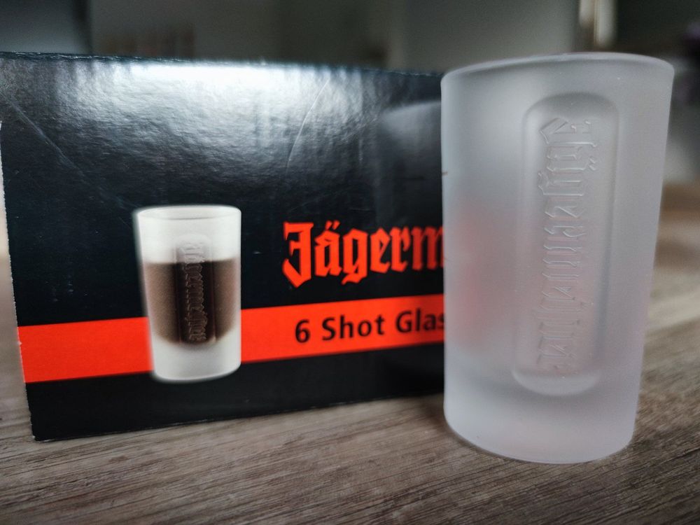 Jägermeister 6 Shot 4cl Gläser | Kaufen auf Ricardo