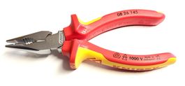 KNIPEX Spitz Kombizange isoliert VDE-geprüft verchromt 145mm