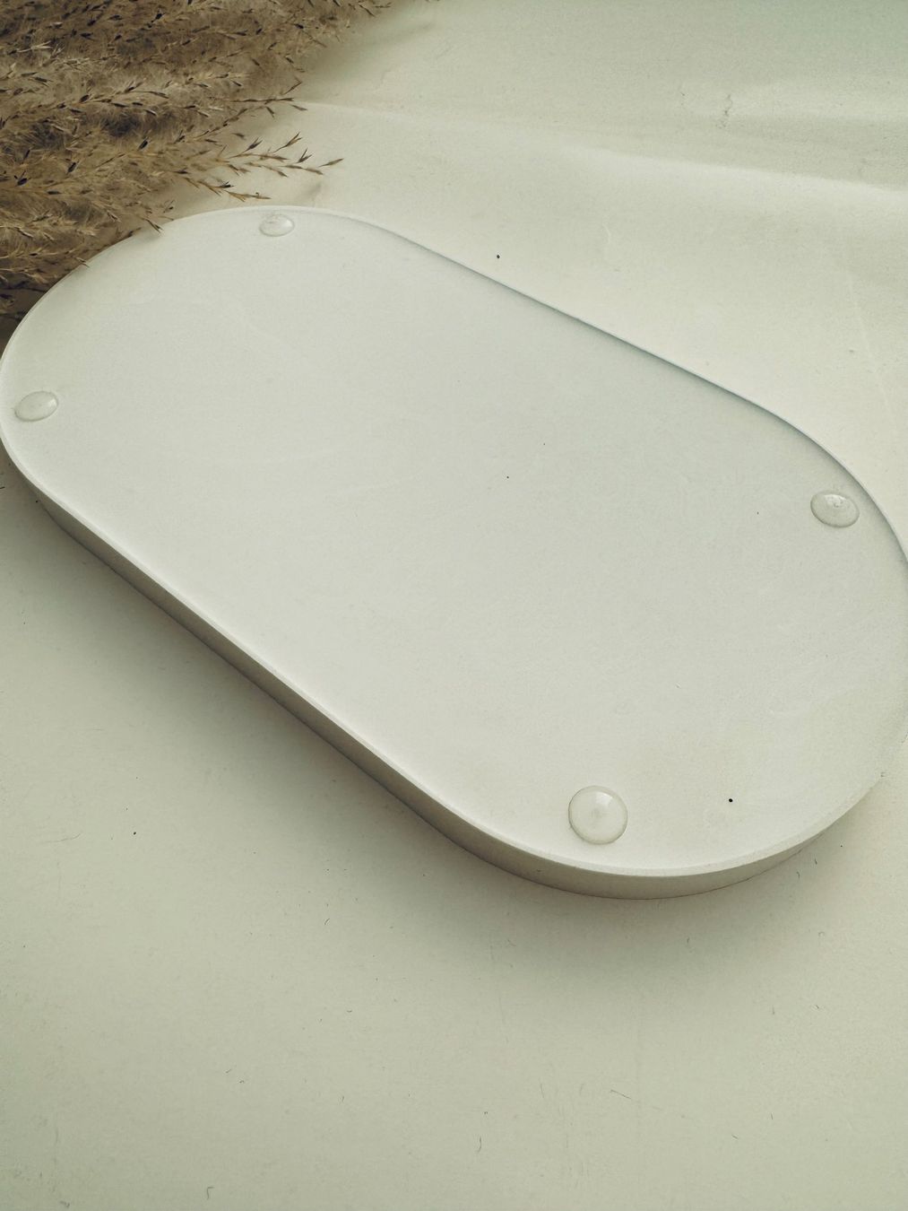 Piatti di portata: Edles Tablett Oval, Beige Ton Handmade neu – Nuovo (secondo la descrizione) da Goldach venduto da byBigo 3