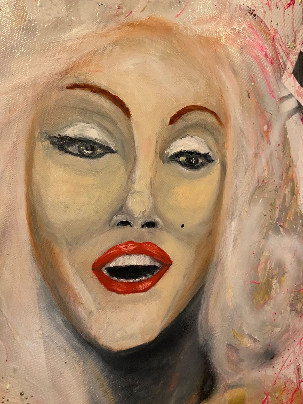 Dipinti: Marilyn Monroe Oil Bild Kunst Doks – Nuovo e nell'imballaggio originale da Beromünster venduto da dok_b8mf 5