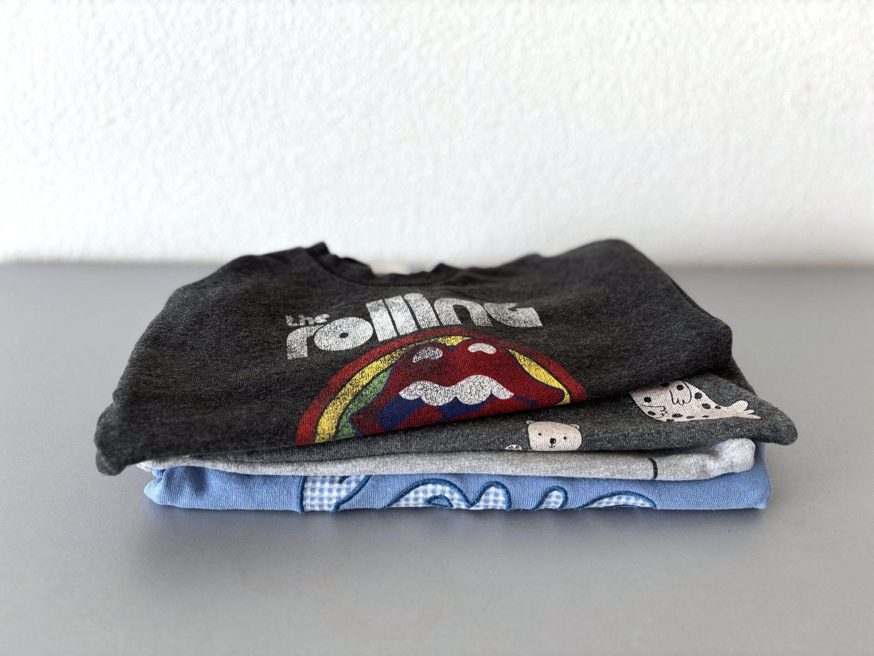 Maglioni & Felpe: Baumwolle Pullover Pulli Gr.74  Rolling Stones 🎶 – Usato da Holzhäusern ZG venduto da paula_w