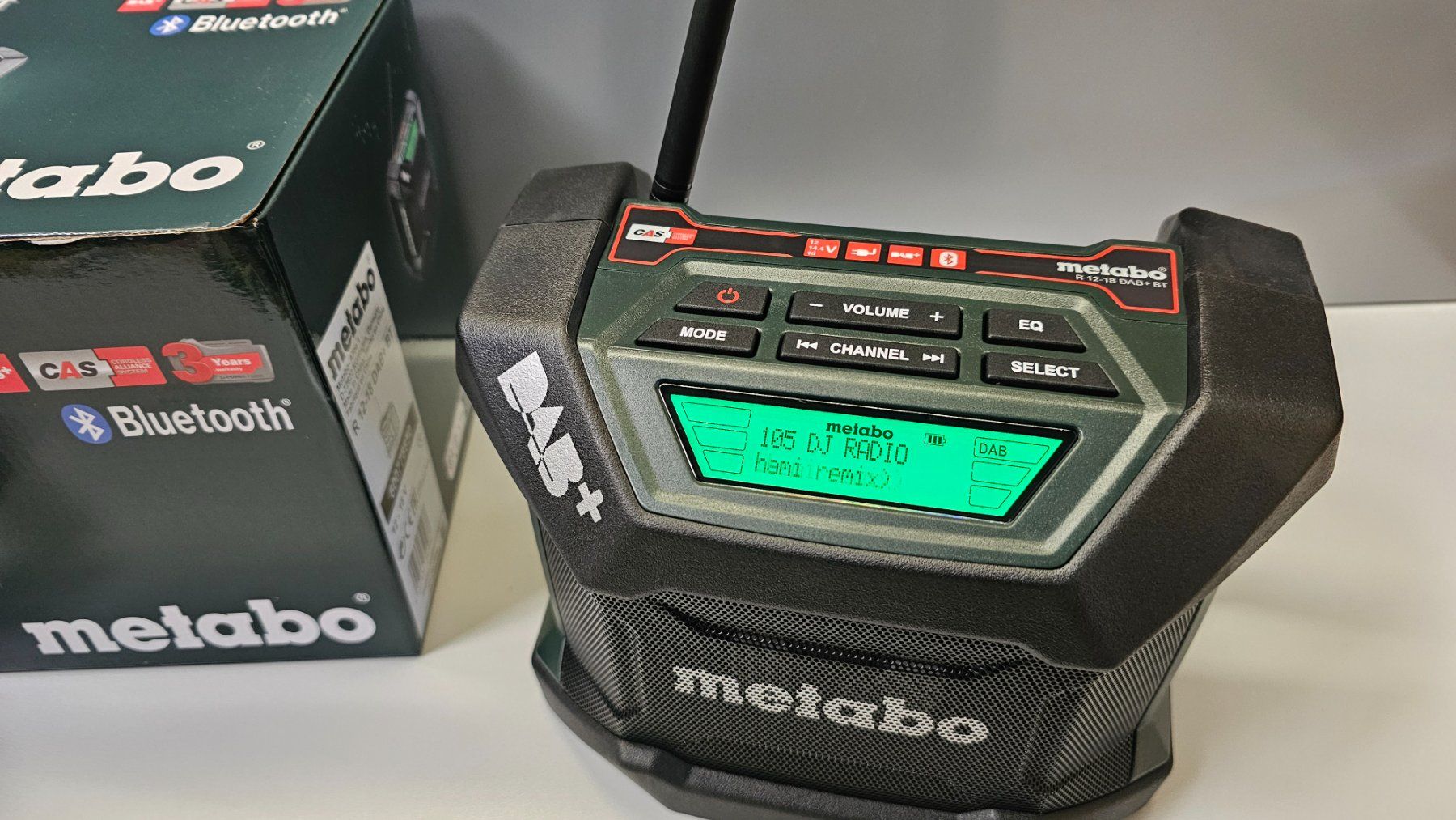 Metabo Radio: Metabo Robustes Baustellenradio mit DAB+ uns Bluetooth – Nuovo e nell'imballaggio originale da Jegenstorf venduto da Bracher_Store 5