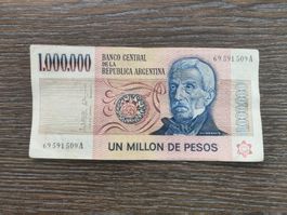 Argentinien 1'000'000 Pesos !!!!!!!!