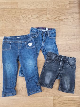 3× Jeanshosen Gr 86/ Kleiderpaket/ Jeans/ Kinderkleidung