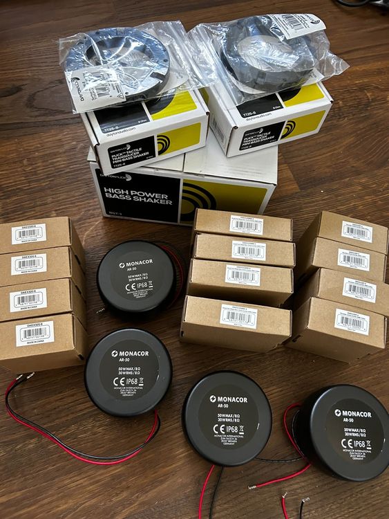 Diverse Exciter Lautsprecher / Bass Shaker Kaufen auf Ricardo