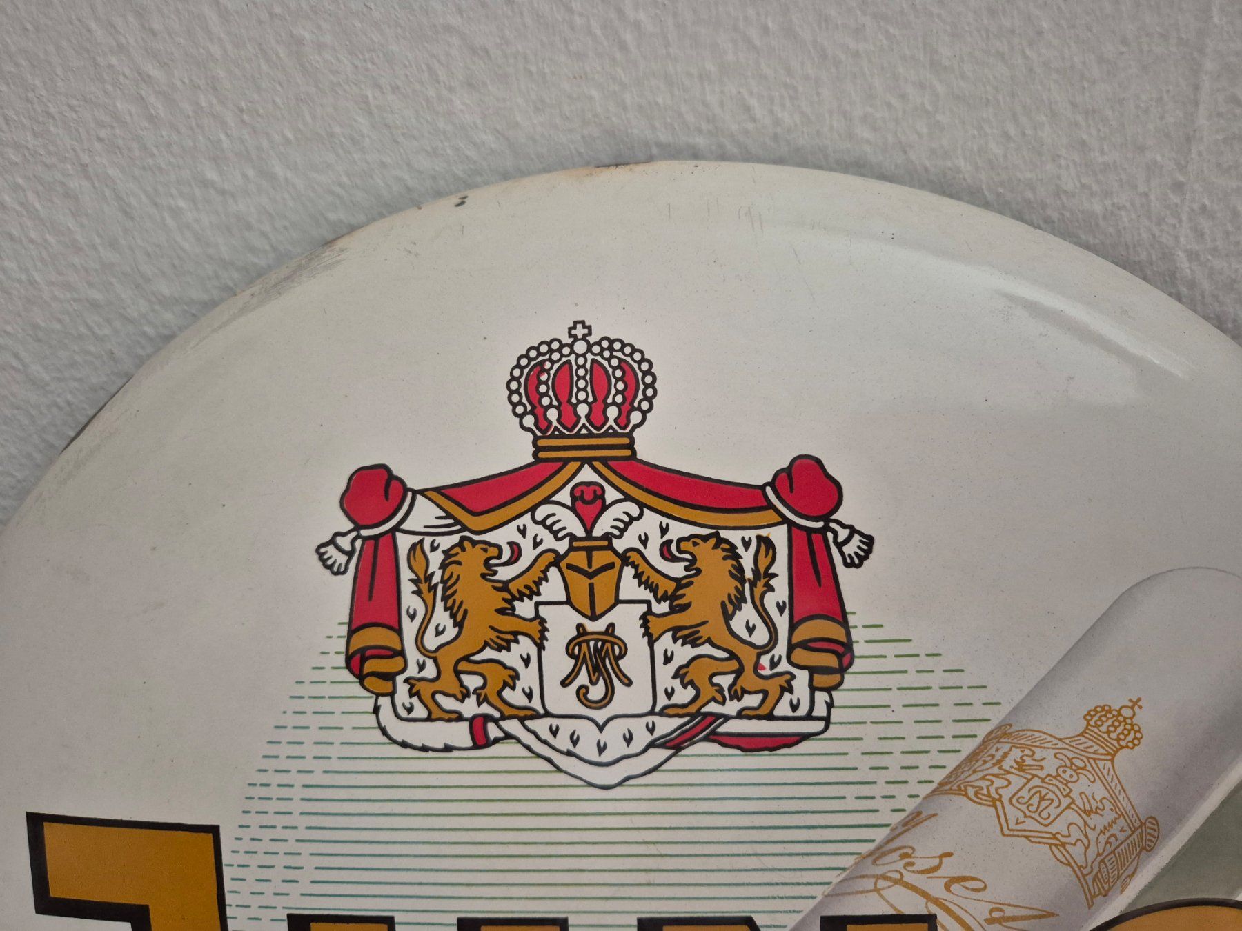 Schilder: Altes Emailschild Juno Zigaretten Emaille Schild Vintage – Gebraucht aus Schaffhausen von pfanis09 1