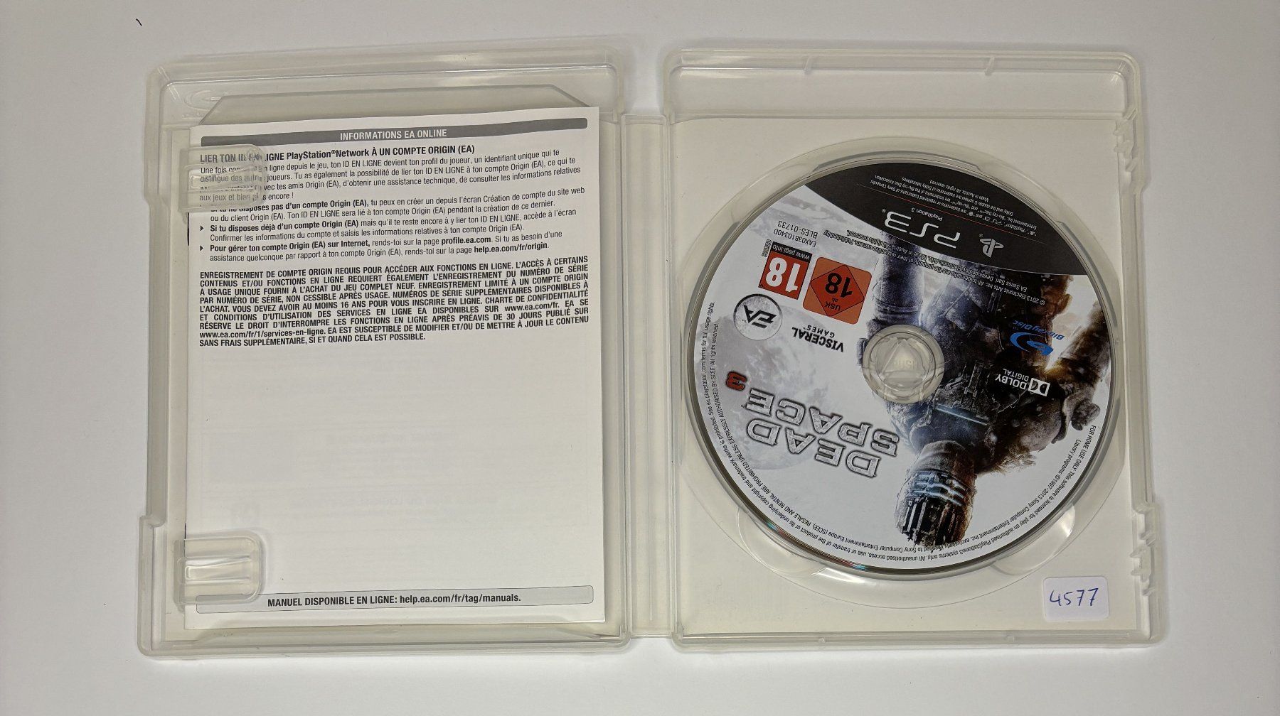 Giochi: PS3 - Dead Space 3 ( FRA ) – Usato da Allschwil venduto da Bullach 1