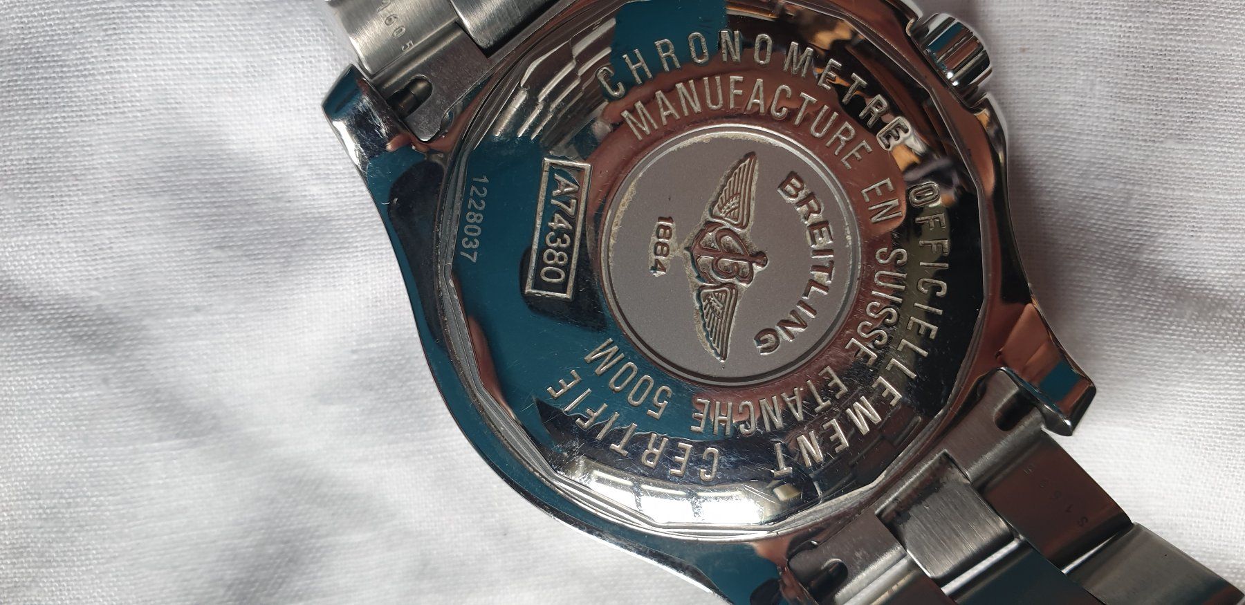 Breitling Orologi: Breitling Colt Chronometer Quartz II A74380 – Difettoso da Brissago venduto da Schnatti01 3