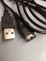 USB auf Game Boy Advance Kabel schwarz neu