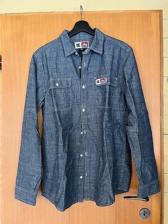 DC Shoes x Ben Davis Jeanshemd blau