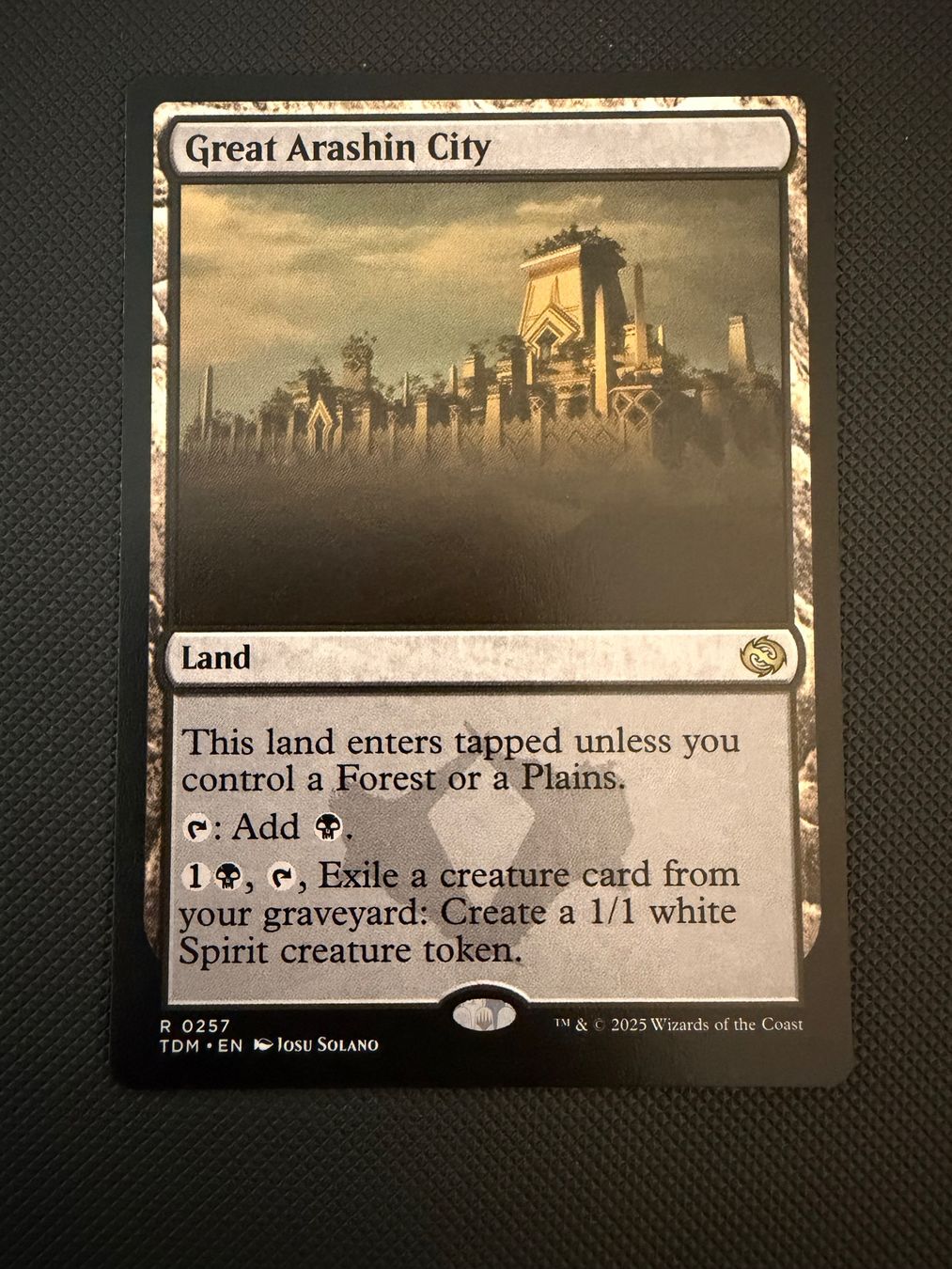Magic The Gathering Carte collezionabili: Great Arashin City – Usato da Ulisbach venduto da joelsj