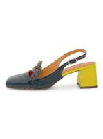 Chie Mihara Leder Slingback EU 40.5 Schwarz