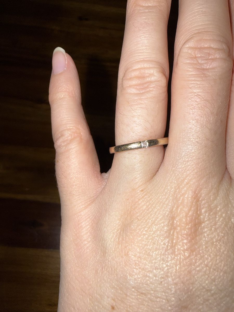 Ringe: 925 Silber goldiger Ring – Gebraucht aus Bottmingen von Itsclaire 2