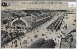 Eidgen. Sängerfest in Zürich 14.-18. Juli 1905