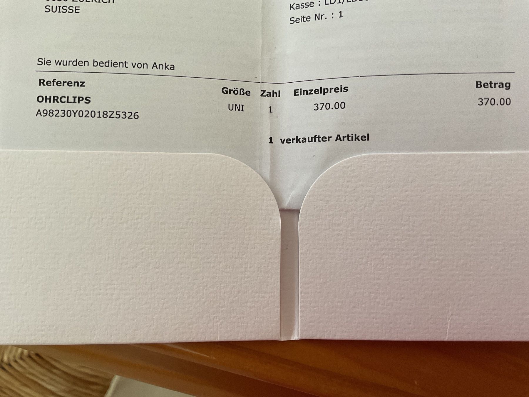 Chanel Orecchini pendenti & Orecchini a lobo: Chanel Ohrstecker 100% Original Neu – Nuovo (secondo la descrizione) da Zuerich venduto da SaTs-43 3