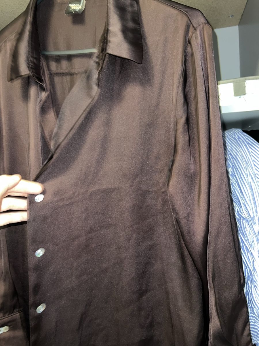 Camicette: Bluse Braun Grösse L – Usato da Oberentfelden venduto da Dianaaaaaa 1