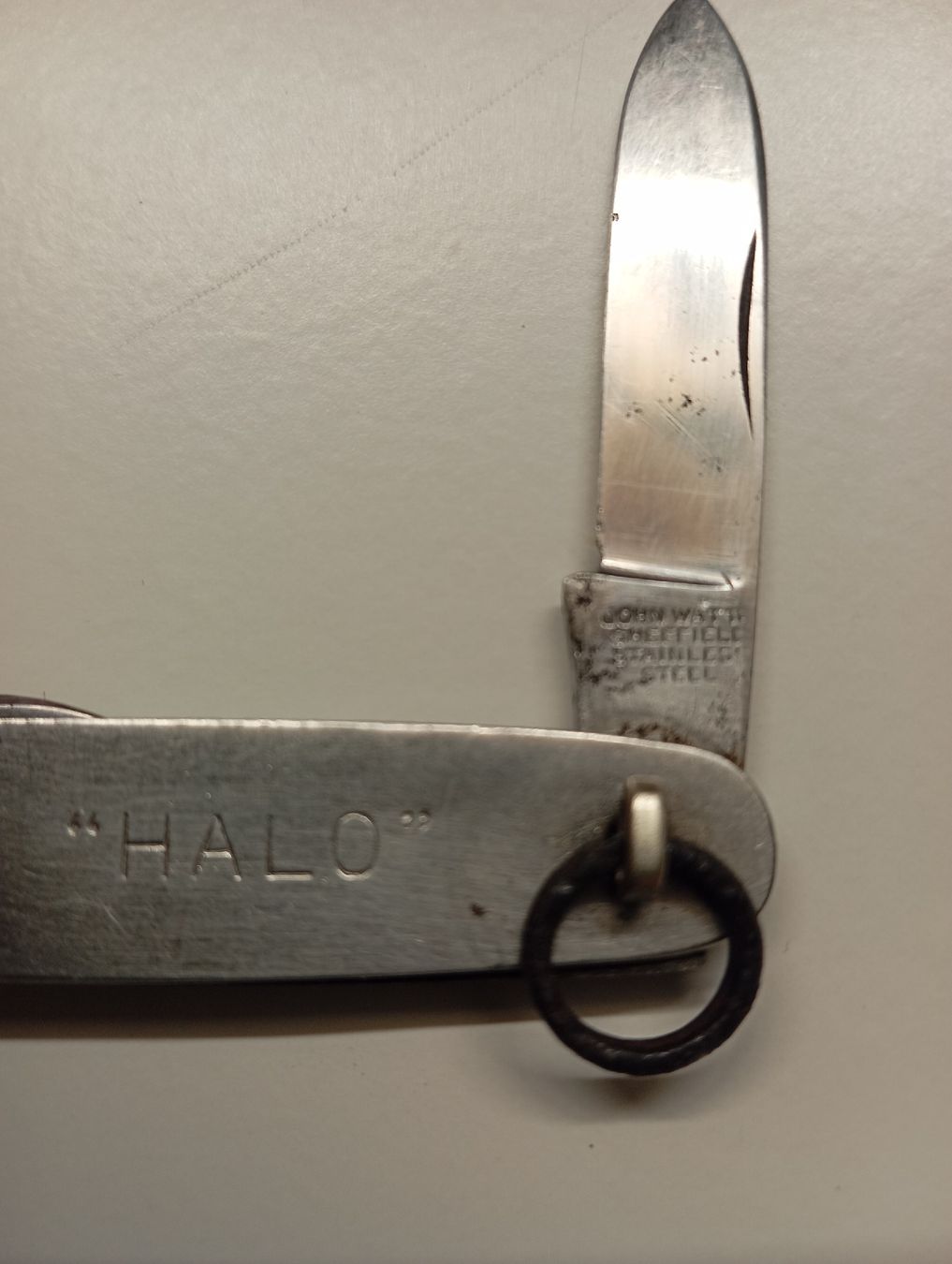 Coltelli tascabile: Vintage Taschenmesser  John Watts, Sheffield,  – Usato da Thun venduto da d502d 5