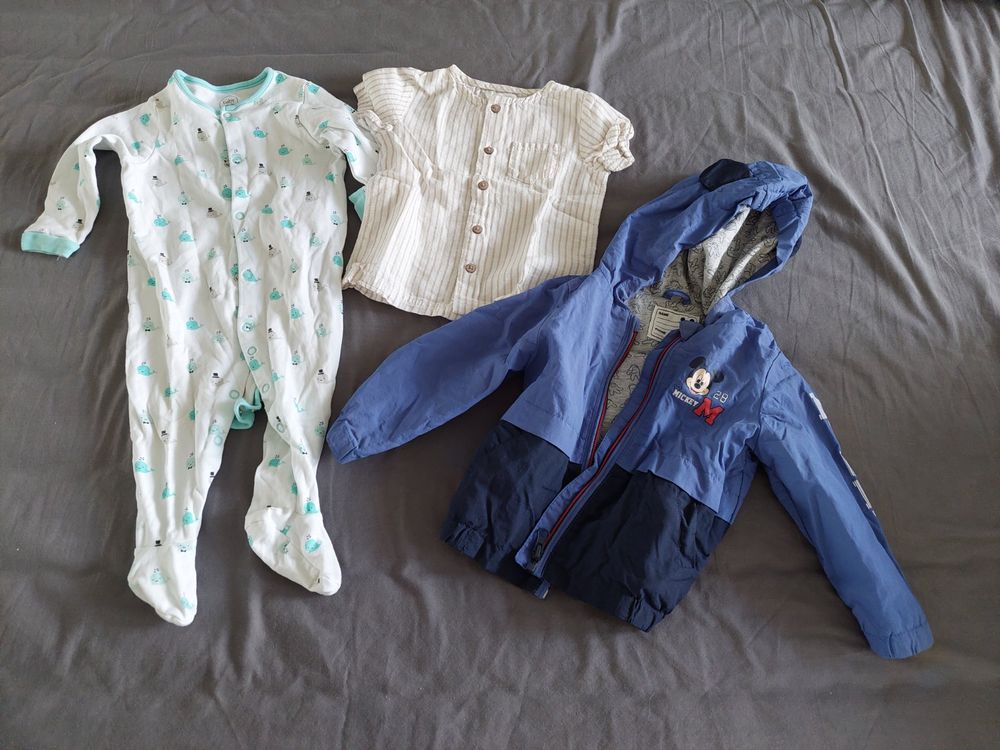 Ensembles coordonnés: 32 TEILIGES JUNGEN KLEIDERPAKET GR. 74/80 – D'occasion à Münchenstein par Strupfi 6